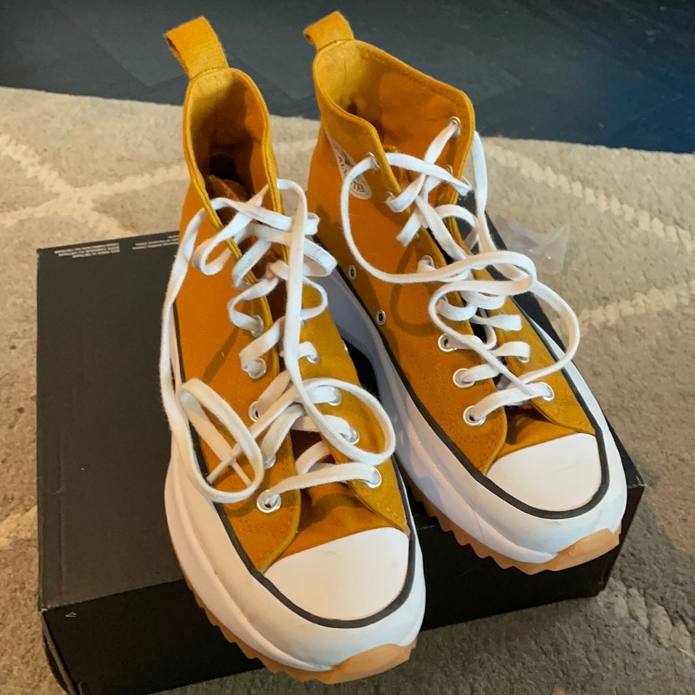 Converse platform high tops